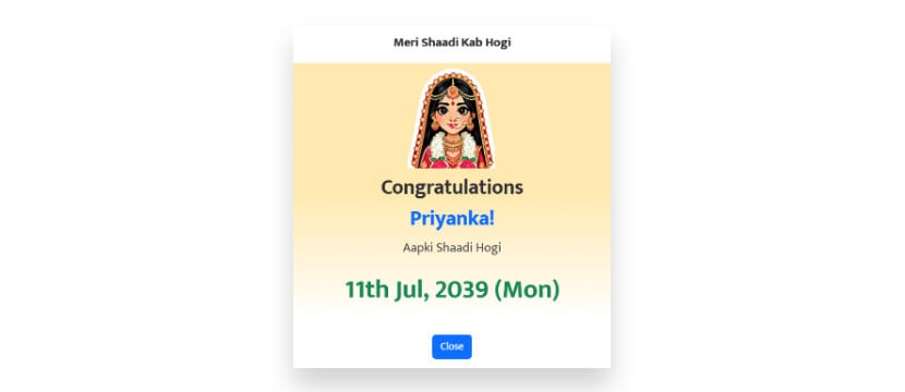 Meri-Shaadi-Kab-Hogi-Marriage-Prediction-Tool