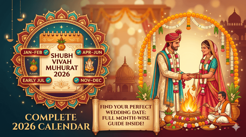 2026 mein Shaadi ke Shubh Muhurat
